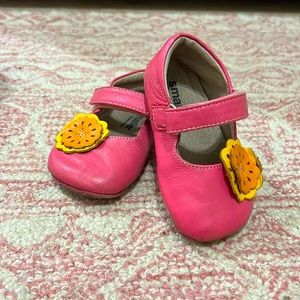 Adorable pink Smaller by See Kai Run baby girl shoes